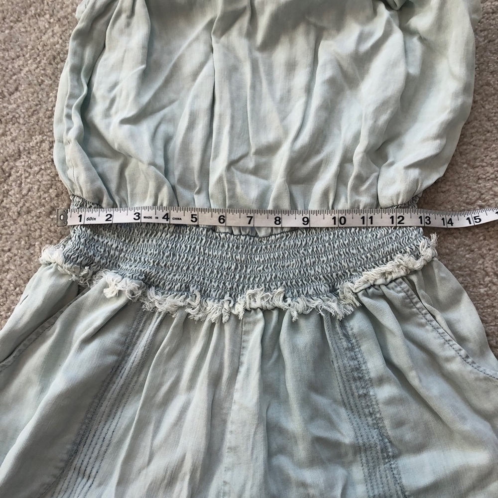 Ramy Brook Chambray Raquel Romper Size Large Style A0522506 - Picture 4 of 8